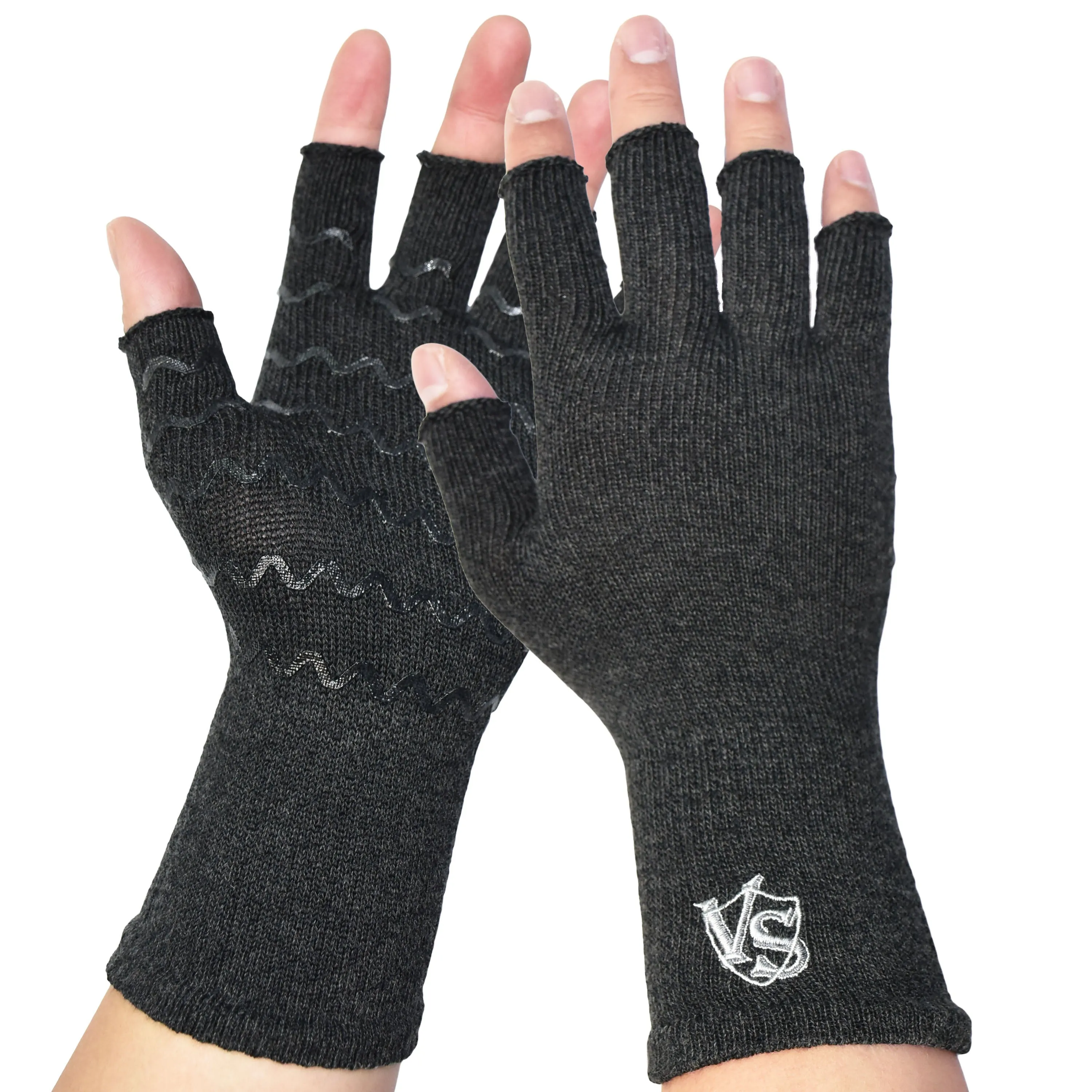Anti-Slip Fingerless Recovery Gloves