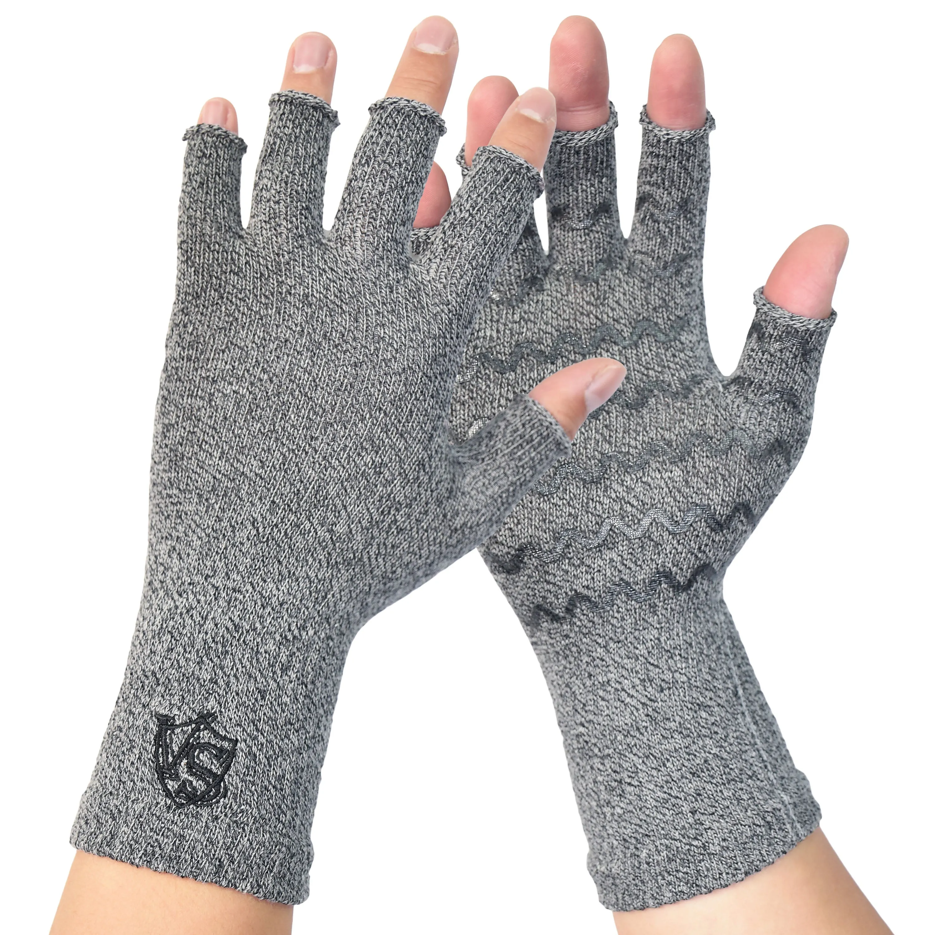 Anti-Slip Fingerless Recovery Gloves