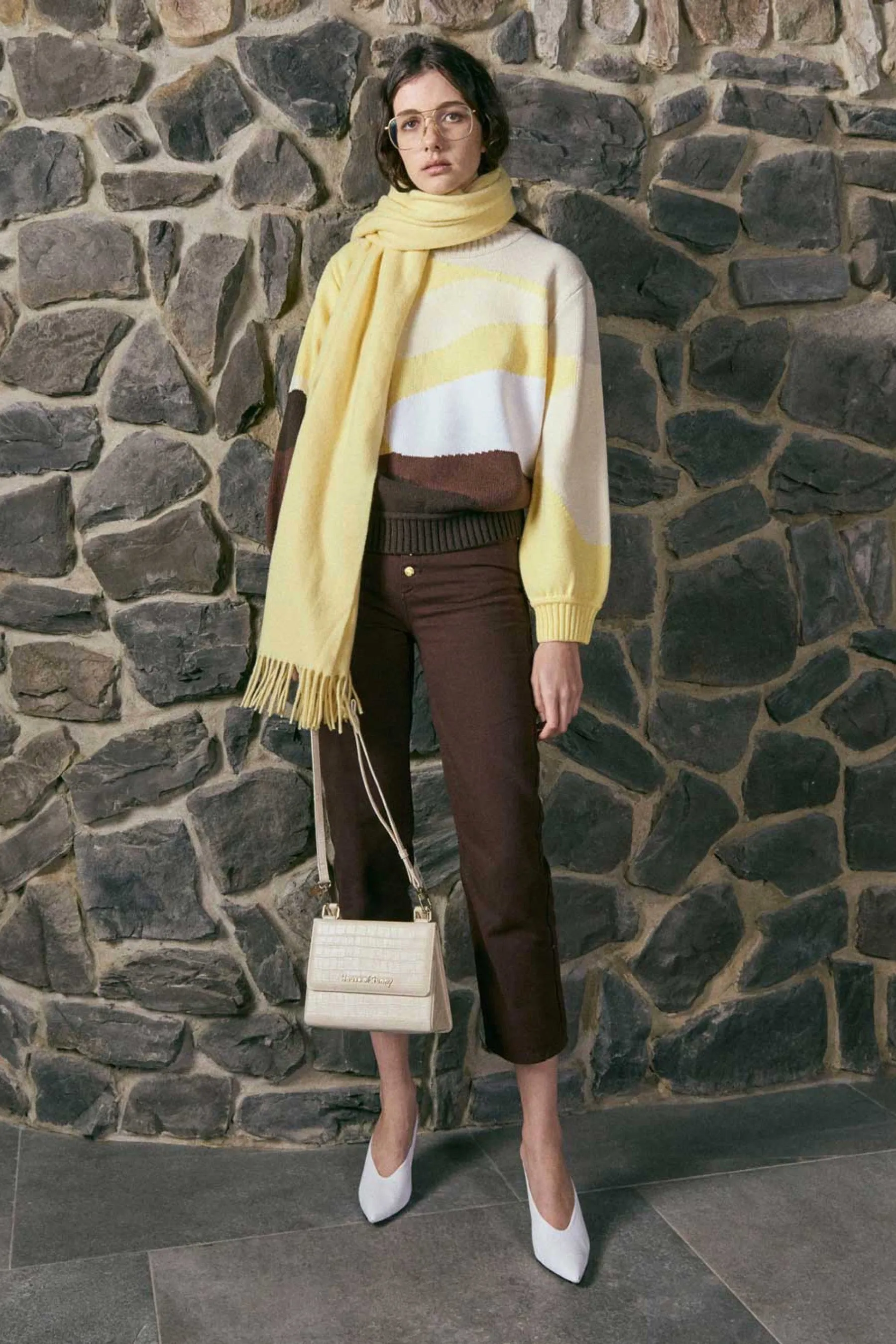Blonde Landscape Sweater