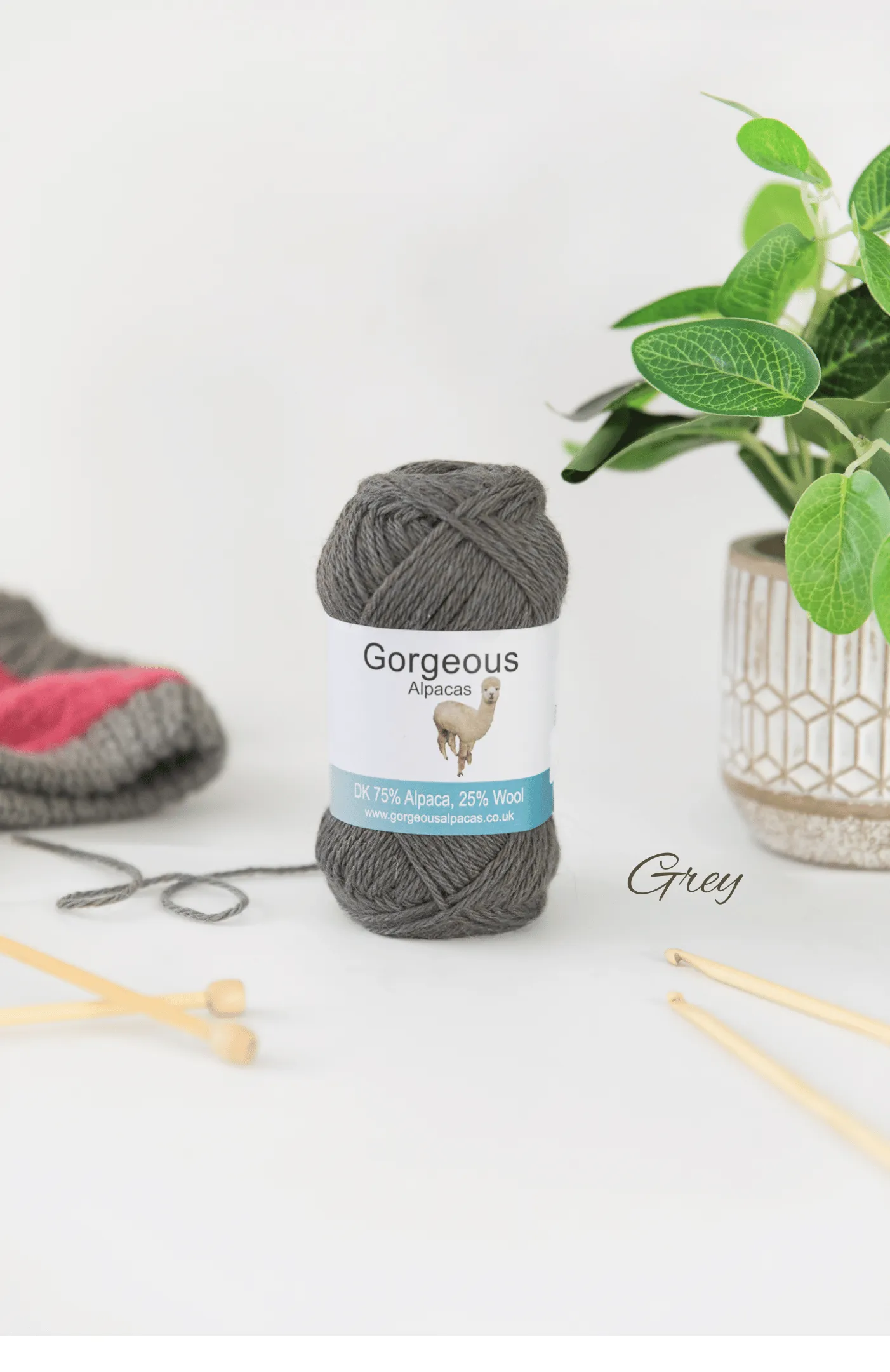 Crochet Kit - Fingerless Gloves