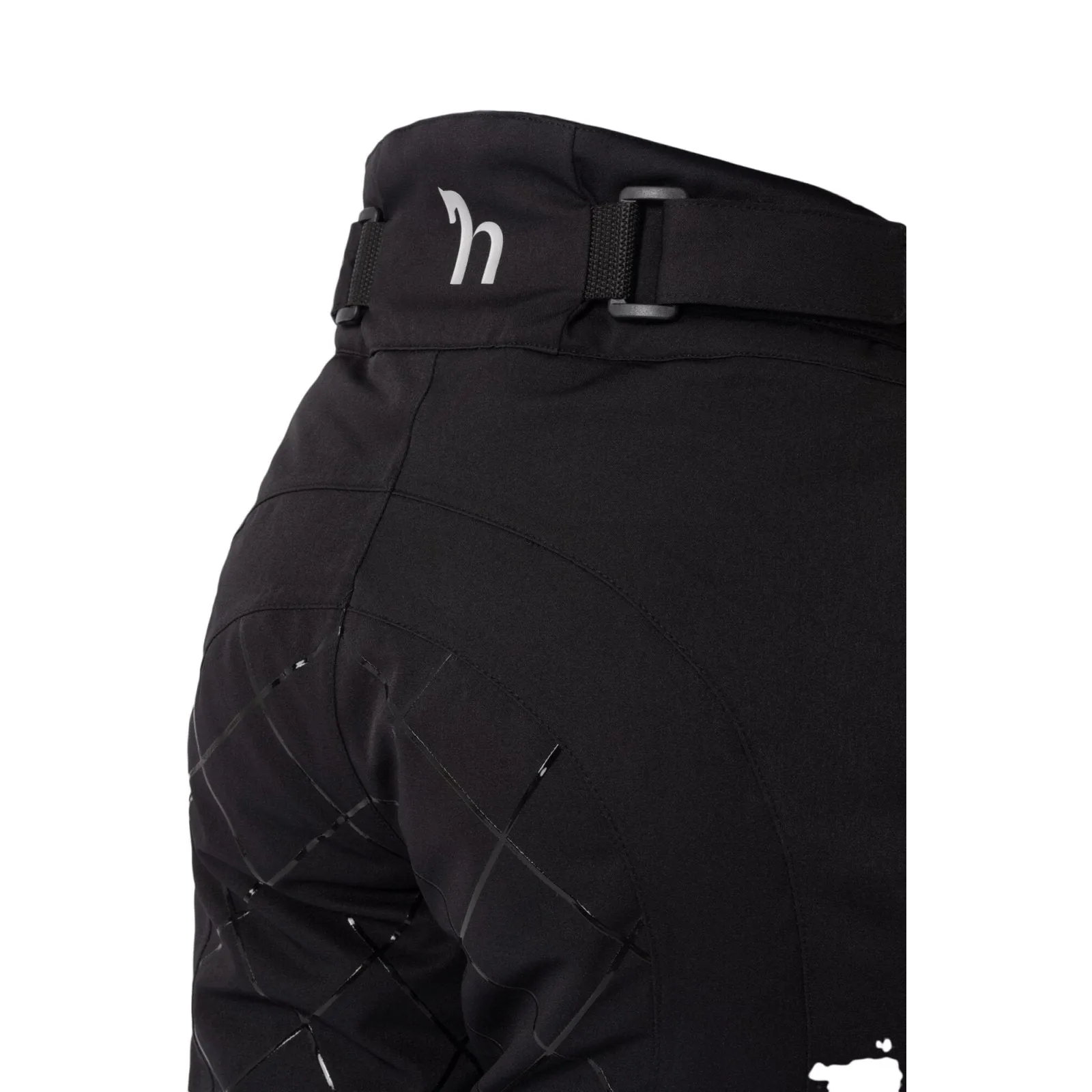 Equinavia Horze Kids Adeline Padded Waterproof Full Seat Breeches - Black 36604