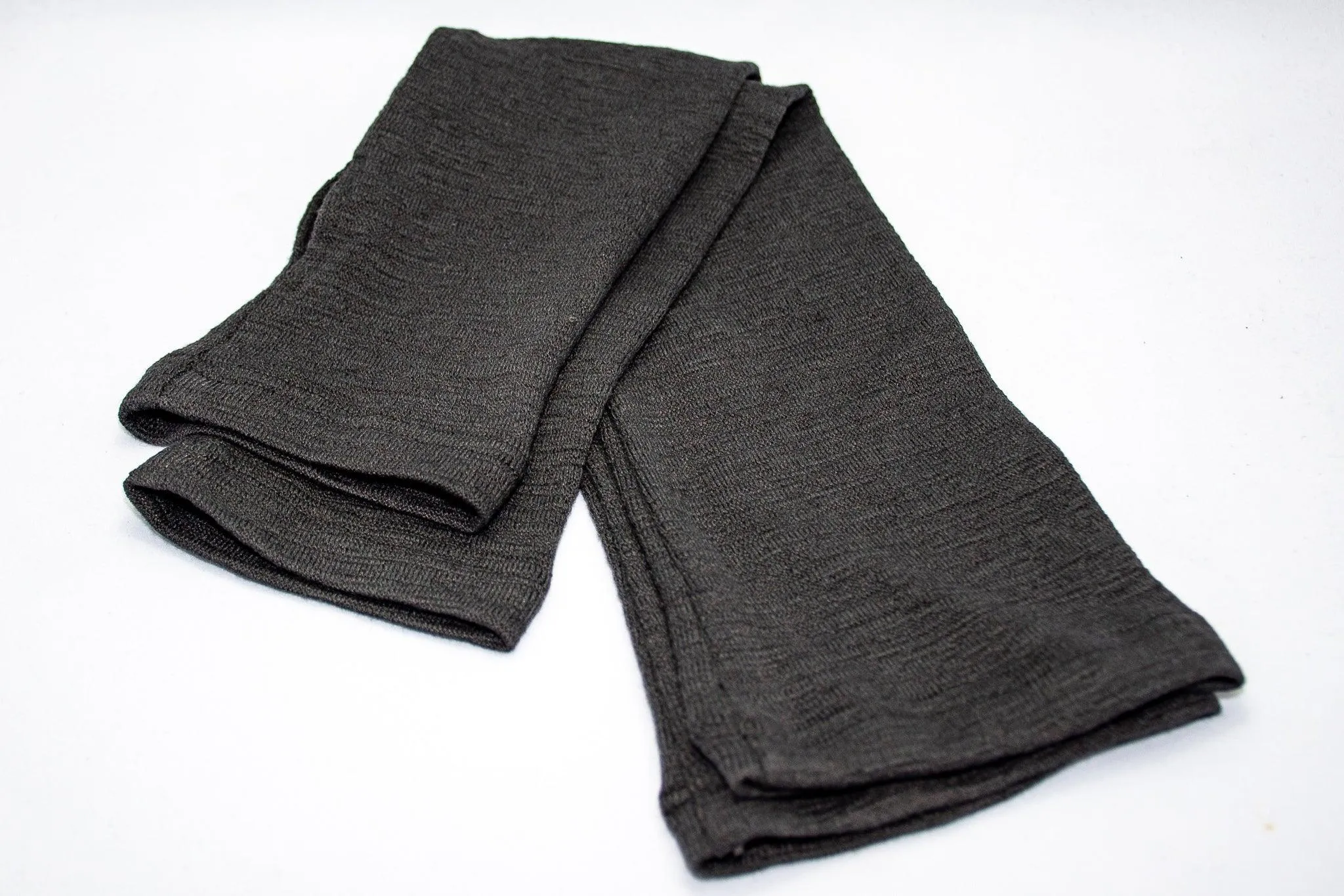 Fingerless Gloves in Crepe