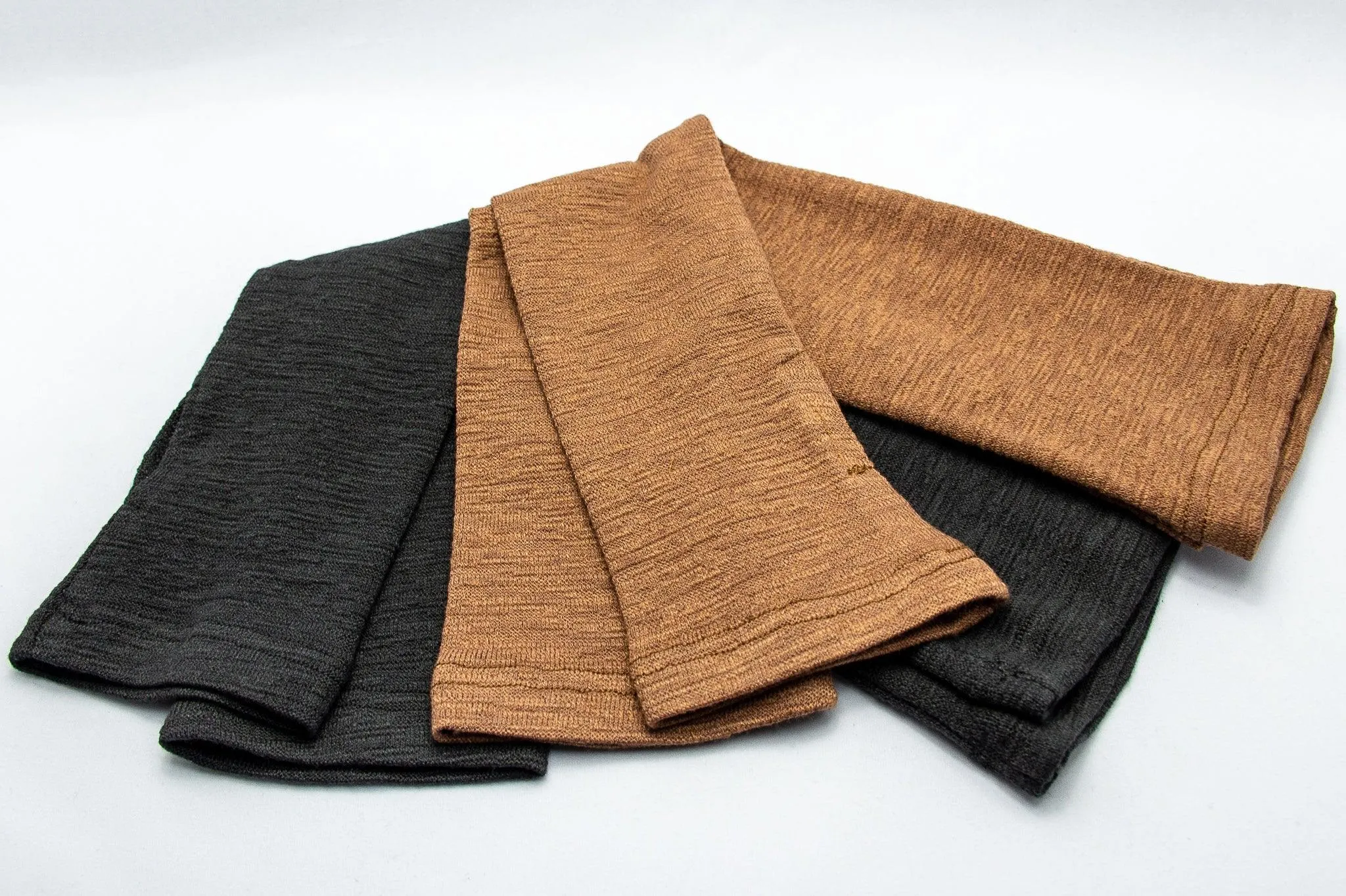 Fingerless Gloves in Crepe