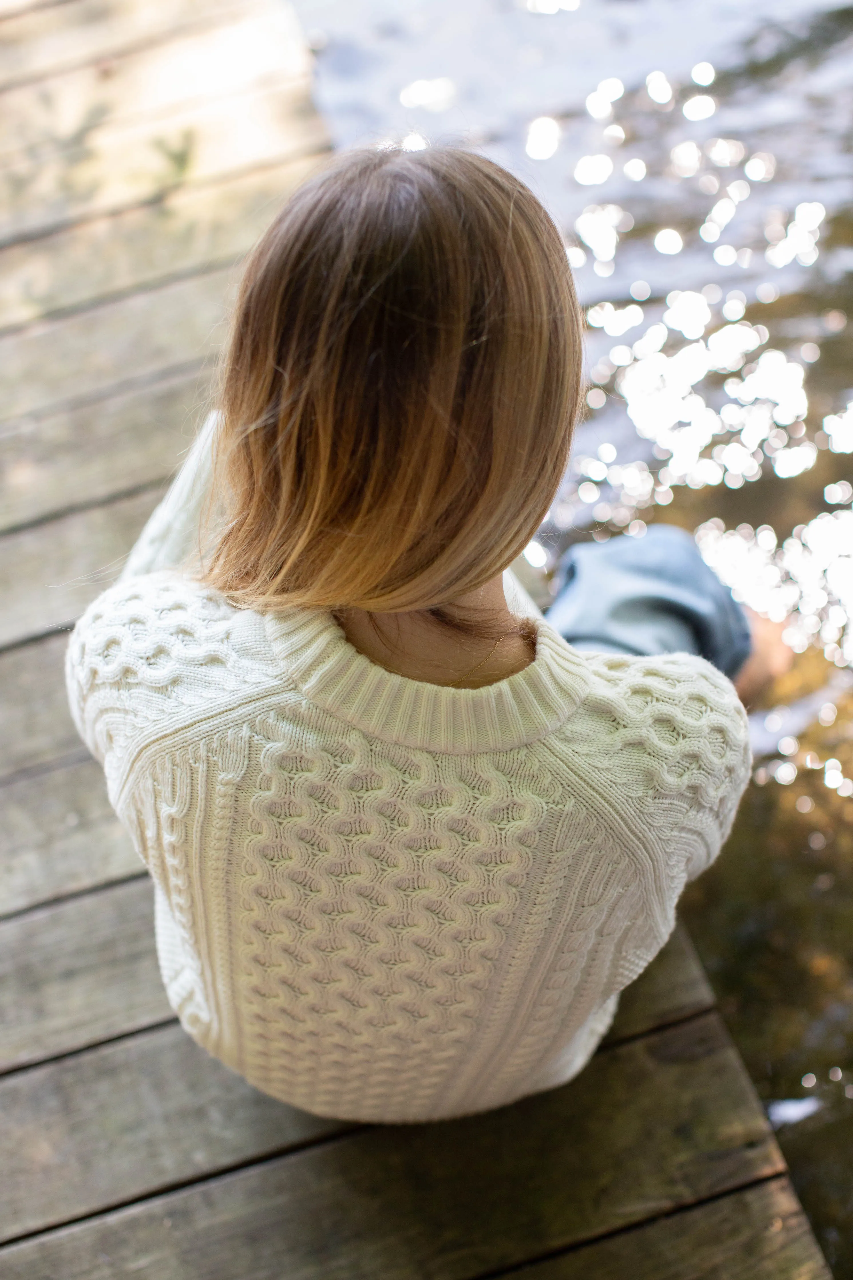 Fisherman Sweater - Ivory