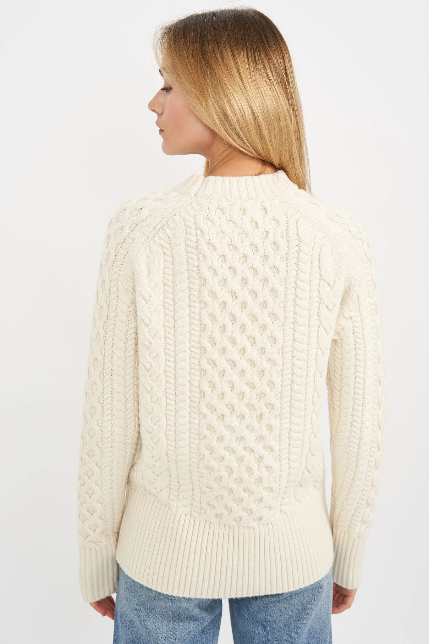 Fisherman Sweater - Ivory
