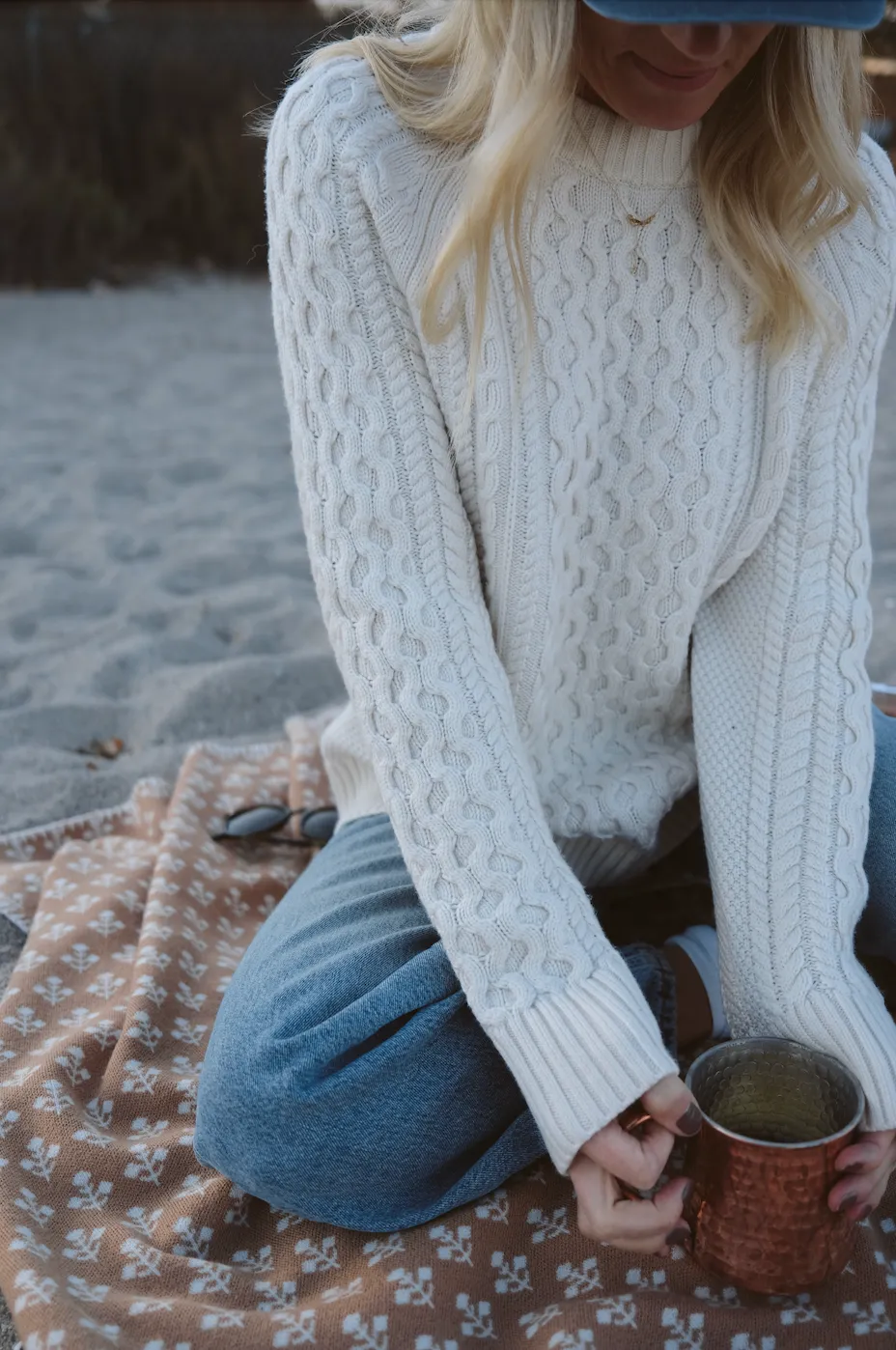 Fisherman Sweater - Ivory