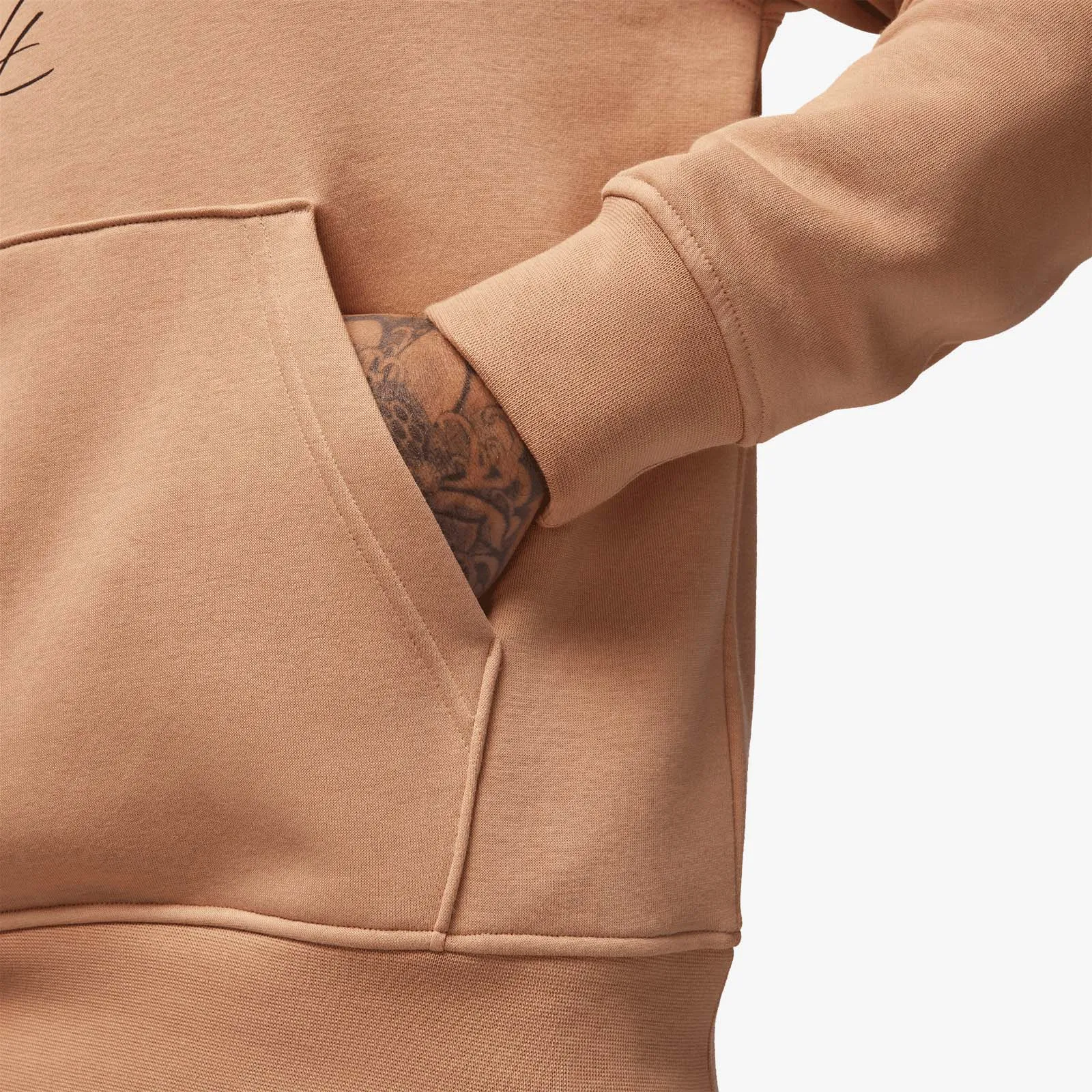 Jordan Essentials Baseline Fleece Hoodie - Hemp