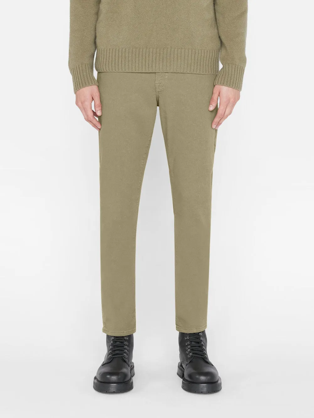 L'Homme Slim Twill -- Garage Oak