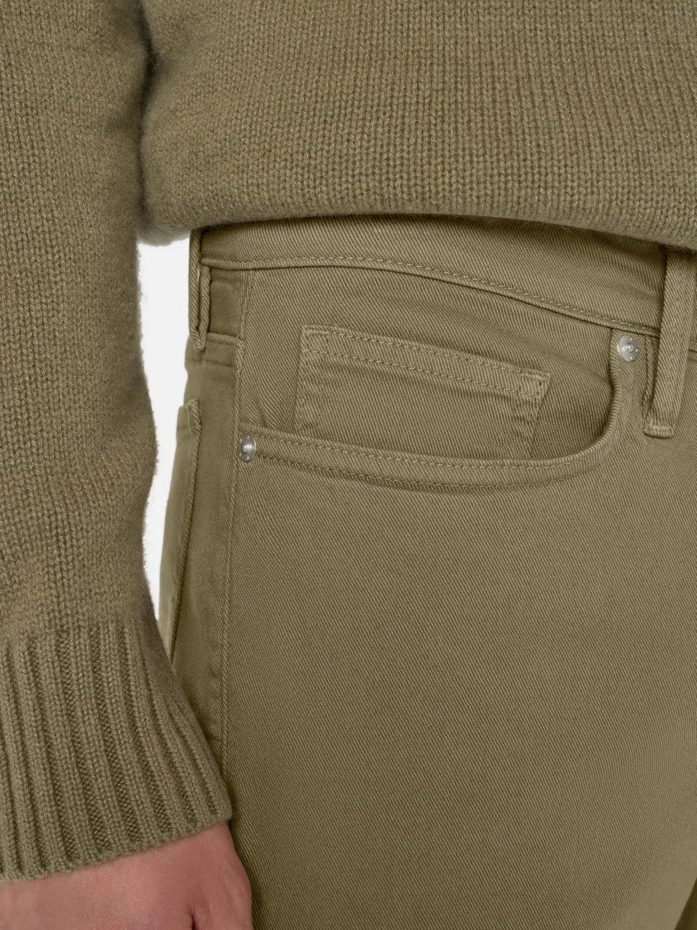L'Homme Slim Twill -- Garage Oak