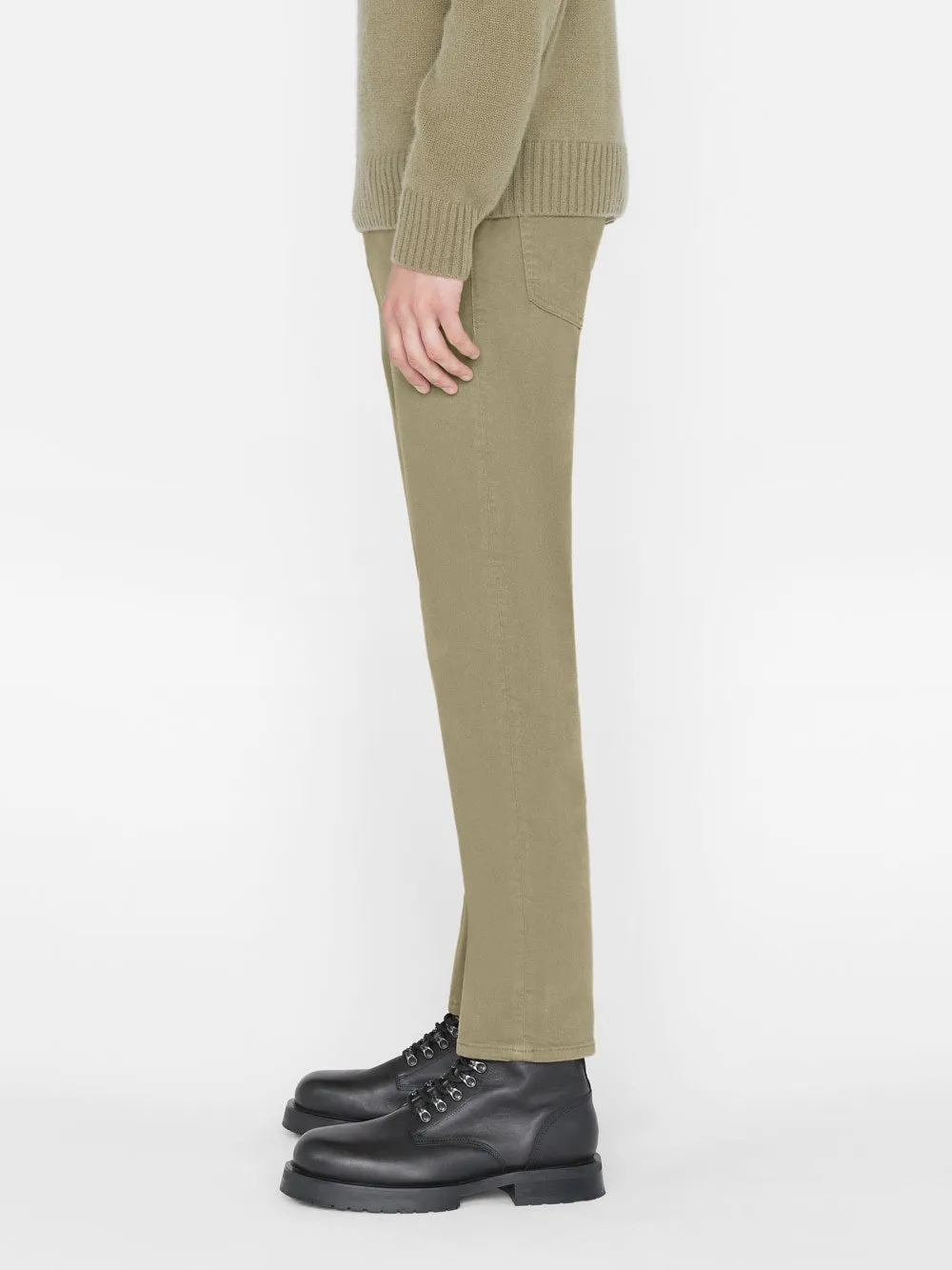 L'Homme Slim Twill -- Garage Oak