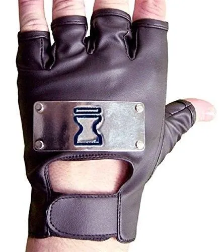 Naruto Anime Leaf Village Gloves Glove Set