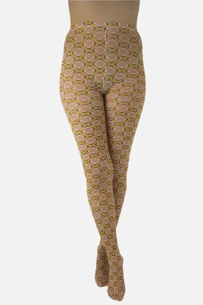 Pamela Mann - Printed Patterned One Size - Tights