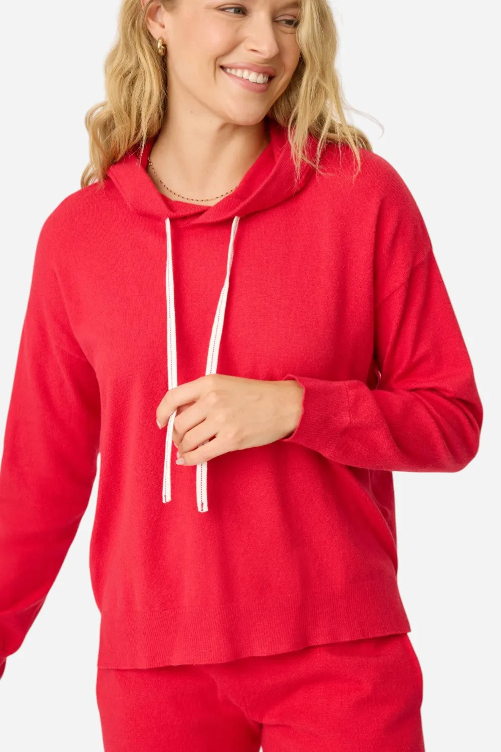 PJ Salvage Après All Day Sweater Knit Hoodie
