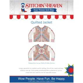 Quilted Jacket - Digital Quilt Pattern by Stitchin' Heaven