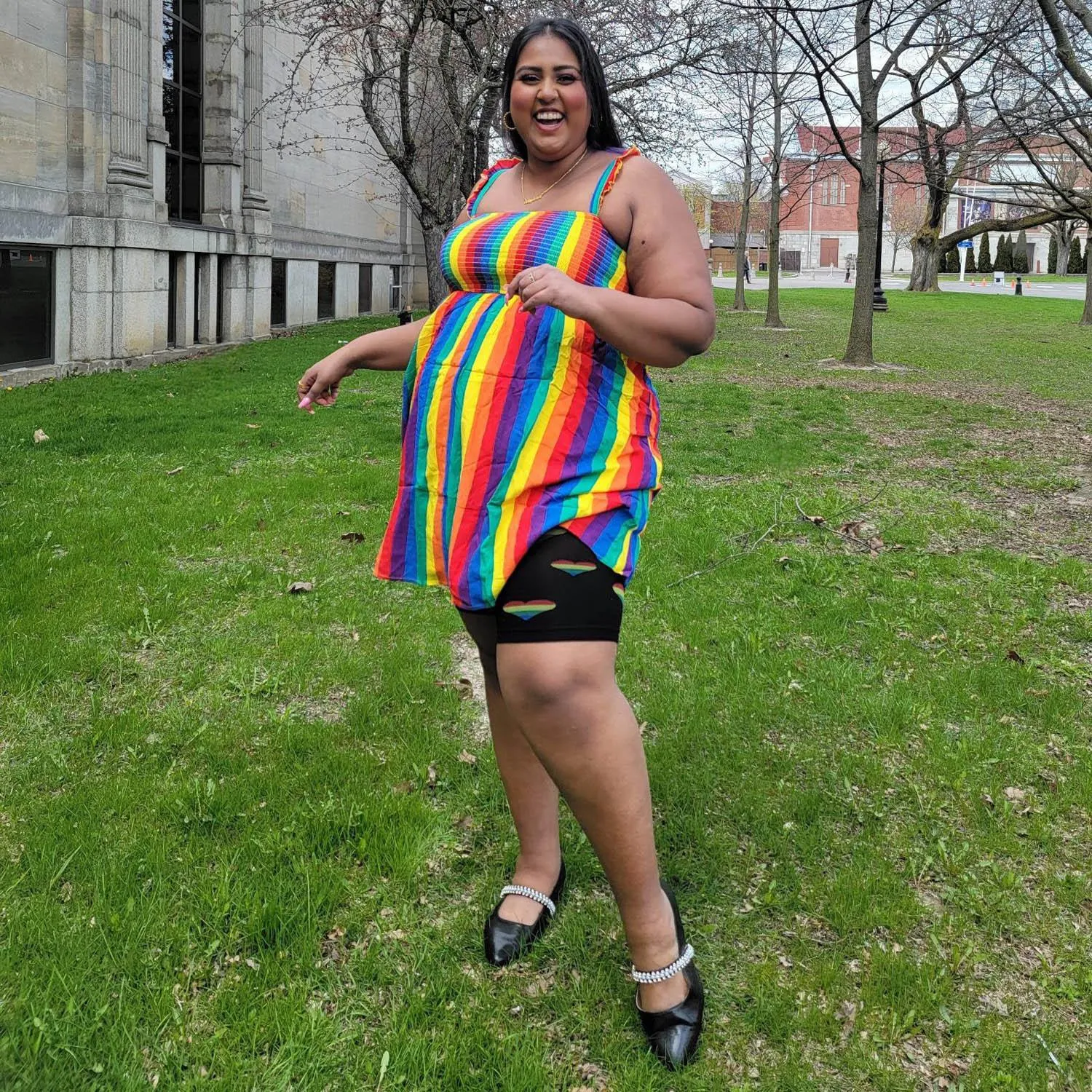Stay Cool Chub Rub Shorts - Pride Love Is Love